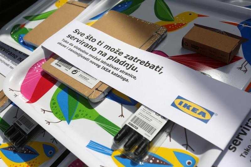 Zagreb: Robna kuća Ikea ispred Avenue Malla predstavila novi katalog