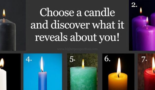 Svijeća koju odaberete otkrit će vašu trenutnu životnu fazu