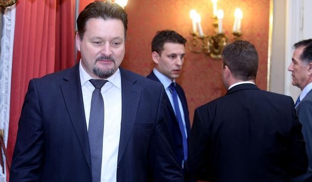 Lovro Kuscevic i Bozo Petrov. Photo: Patrik Macek/PIXSELL