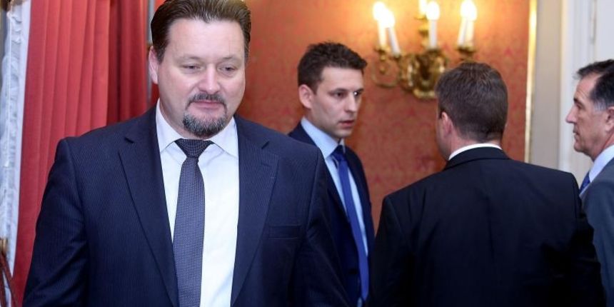 Lovro Kuscevic i Bozo Petrov. Photo: Patrik Macek/PIXSELL