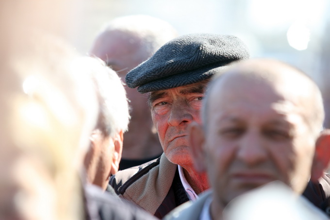 Zadar, 280213.
Poluotok, Liburnska obala. Prosvjedni skup oko 80 bivsih zaposlenika Croatia Zadar Line-a. To je do sada najmasovniji prosvjedni skup bivsih zaposlenika i ujedno najdulji stecaj u Hrvatskoj.
Foto: Jure Miskovic / CROPIX Zadar, 280213.
Poluotok, Liburnska obala. Prosvjedni skup oko 80 bivsih zaposlenika Croatia Zadar Line-a. To je do sada najmasovniji prosvjedni skup bivsih zaposlenika i ujedno najdulji stecaj u Hrvatskoj.
Foto: Jure Miskovic / CROPIX