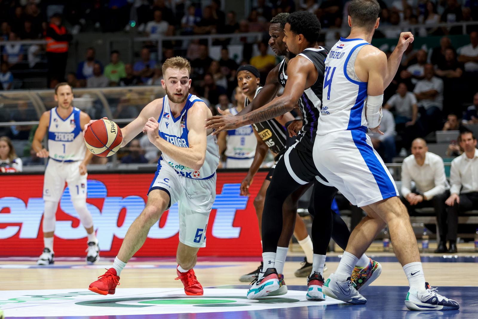 AdmiralBet ABA liga, 5. kolo: KK Zadar – KK Partizan