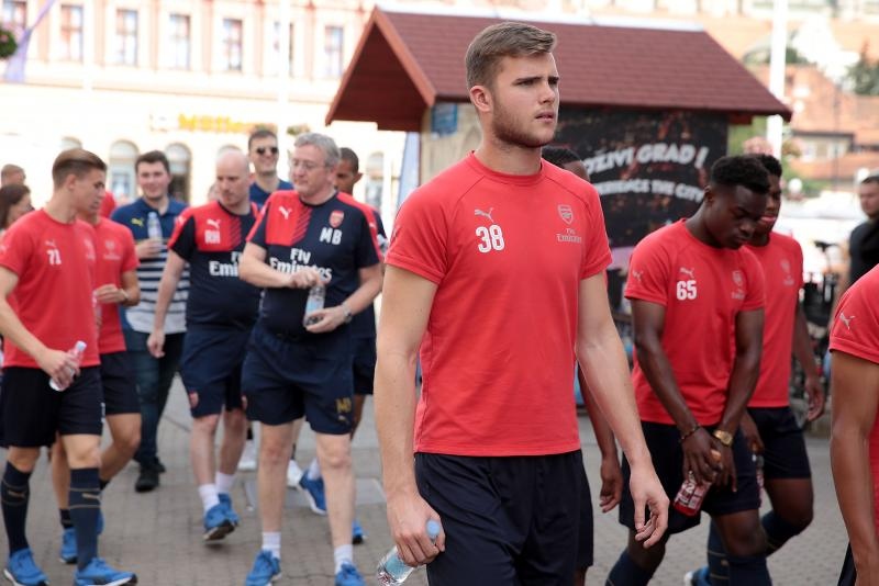 Legendarni Thierry Henry i juniori FC Arsenala prošetali Zagrebom, Photo: Patrik Maček/PIXSELL Legendarni Thierry Henry i juniori FC Arsenala prošetali Zagrebom, Photo: Patrik Maček/PIXSELL