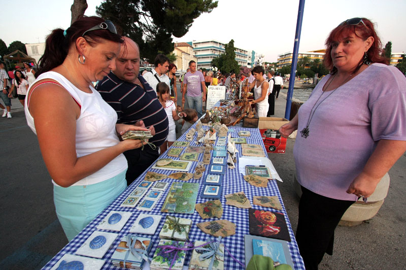 Biograd: Večer starih zanata i rukotvorina (foto: Marin Gospić)