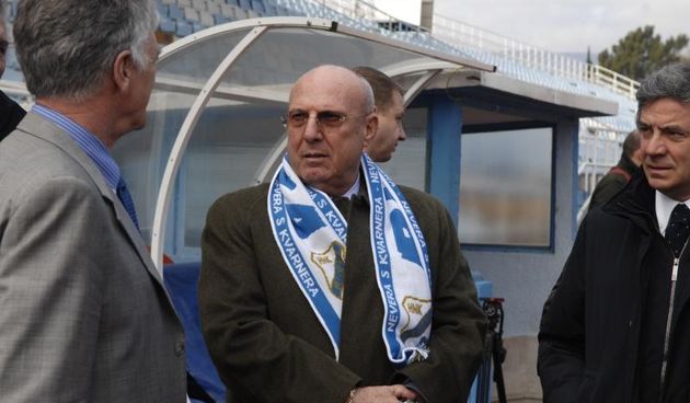 Vlasnik i presjednik NK Rijeka Gabriele Volpi. Photo: Goran Kovacic/PIXSELL