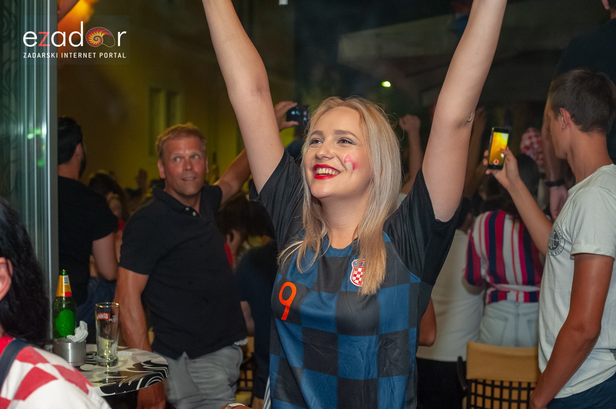 Zadar je gorio: Velika fešta nakon plasmana Vatrenih u finale Svjetskog prvenstva
