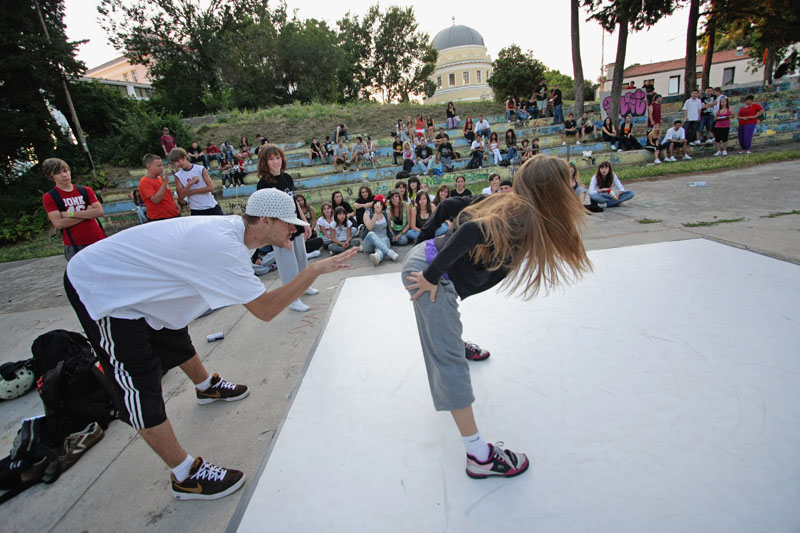 Grafiti, Hip hop & Break battles – Kapetanski park (foto: Marin Gospić)