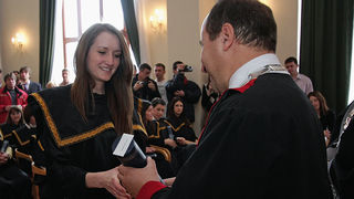 Promocija diplomiranih studenata, 7. ožujka 2009. (foto: Marin Gospić)