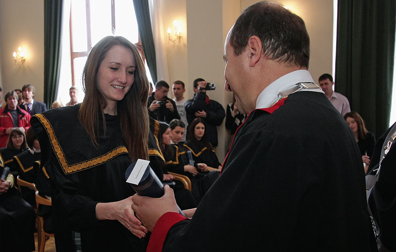 Promocija diplomiranih studenata, 7. ožujka 2009. (foto: Marin Gospić)