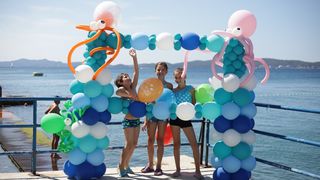 Bazen Kolovare: Meta feštica od balona i prvi Balloon jump Bazen Kolovare: Meta feštica od balona i prvi Balloon jump