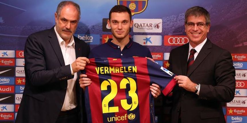 Thomas Vermaelen, foto: FC Barcelona Thomas Vermaelen, foto: FC Barcelona