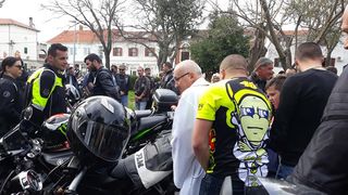 Bajkeri Dalmacije na blagoslovu motora u Biogradu na moru