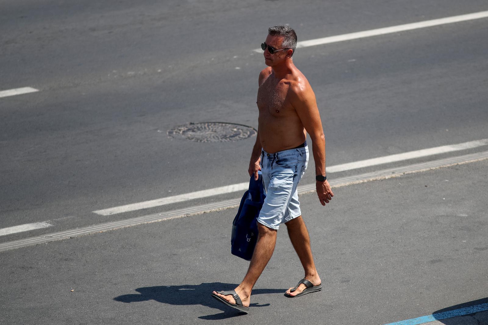 Toplinski val ponovo u Zadru Toplinski val ponovo u Zadru