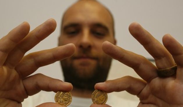 Rimski zlatnici, foto: CROPIX