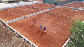 Pripreme teniske reprezentacije na Višnjiku