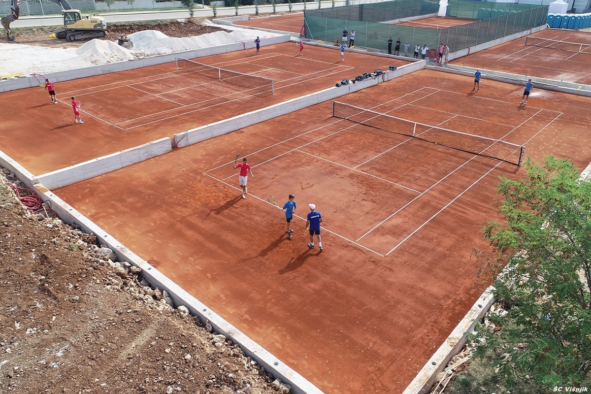 Pripreme teniske reprezentacije na Višnjiku