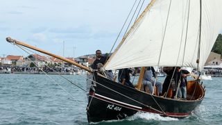 Murter: Po jakoj buri održana je tredicionalna 18. regata Latinsko idro – Murter 2015. Photo: Duško Jaramaz/PIXSELL Murter: Po jakoj buri održana je tredicionalna 18. regata Latinsko idro – Murter 2015. Photo: Duško Jaramaz/PIXSELL