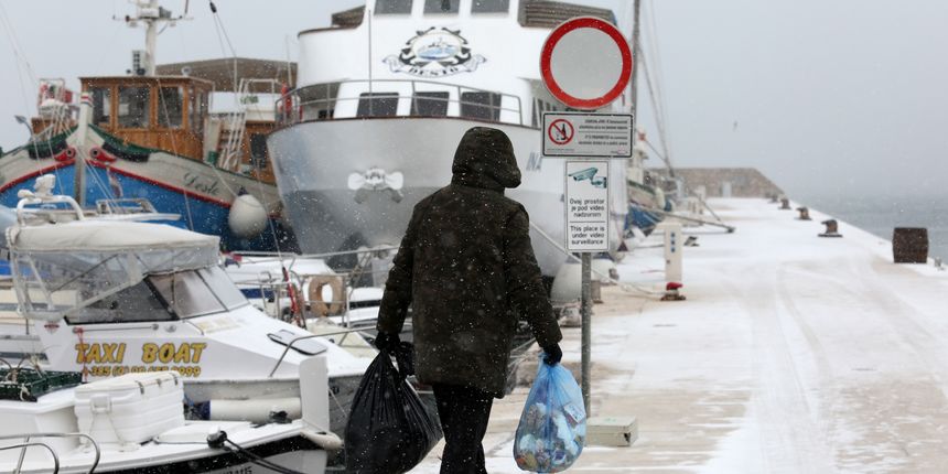 Snijeg, Dalmacija Snijeg, Dalmacija