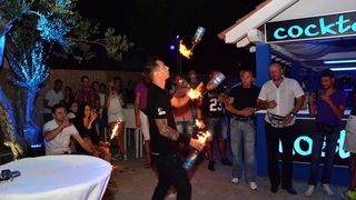 Noštromo bar Vir – otvorenje & fire flame show, Foto:Iva Perinčić