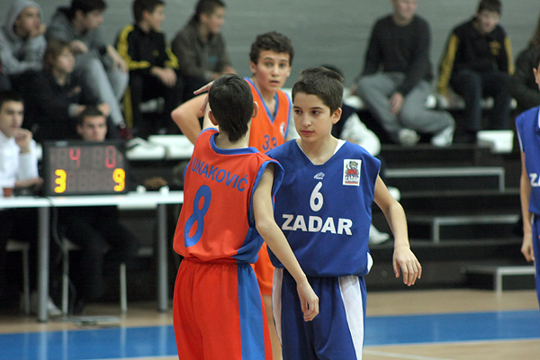 Bozicni turnir SK Zadar: Zadar – D. Petrović