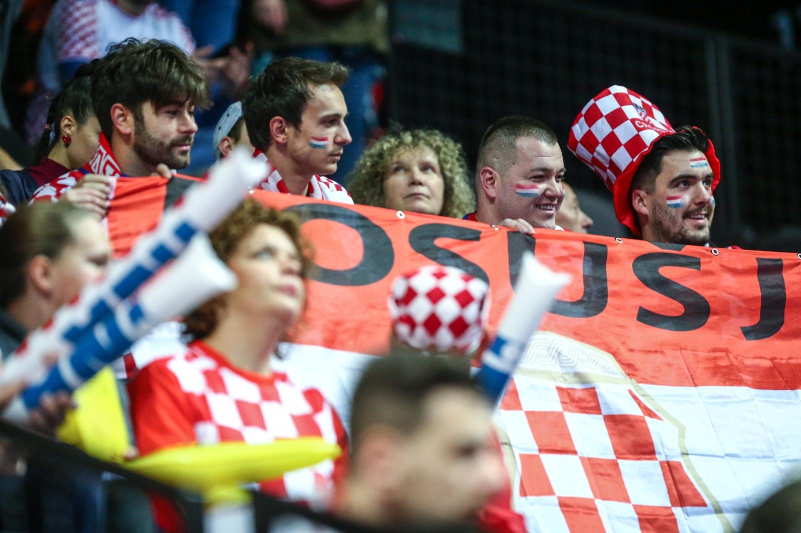 Spaladium Arena, Split – Europsko rukometno prvenstvo, skupina A, 1. kolo, Hrvatska – Srbija. Spaladium Arena, Split – Europsko rukometno prvenstvo, skupina A, 1. kolo, Hrvatska – Srbija.