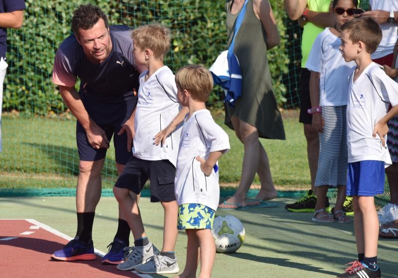 Legendarni Lothar Matthäus trenirao s klincima na Punta Skali. Photo: Hrvoje Jelavić/PIXSELL
