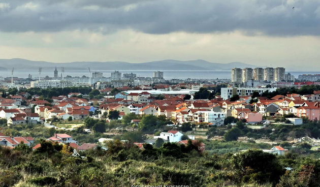 Pogled na Zadar s Ploče, foto: L. Kvarantan