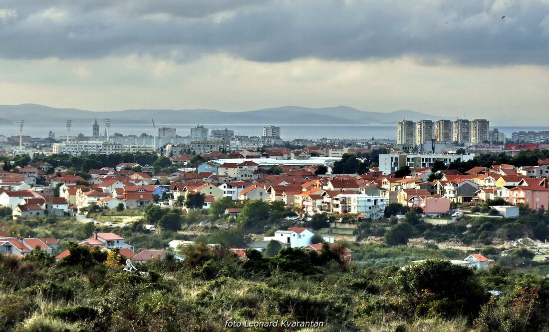 Pogled na Zadar s Ploče, foto: L. Kvarantan Pogled na Zadar s Ploče, foto: L. Kvarantan
