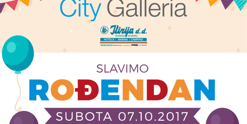 City Galleria rođendan City Galleria rođendan