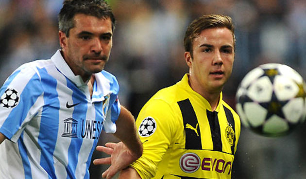 Jeremy Toulalan i Mario Goetze, foto: bvb.de