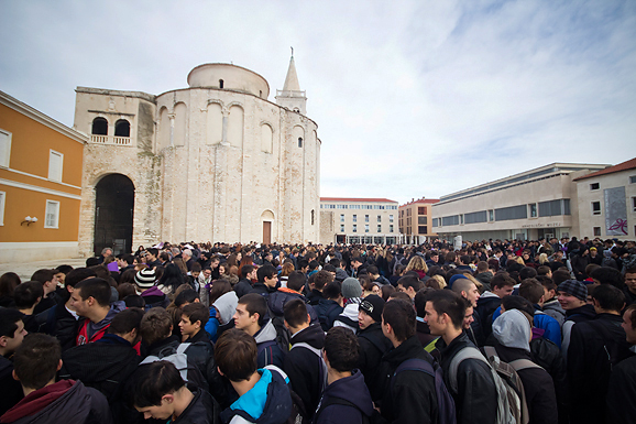 Milenijska fotografija Šime Strikomana na Forumu (foto:Saša Čuka)