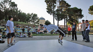 Grafiti, Hip hop & Break battles – Kapetanski park (foto: Marin Gospić)