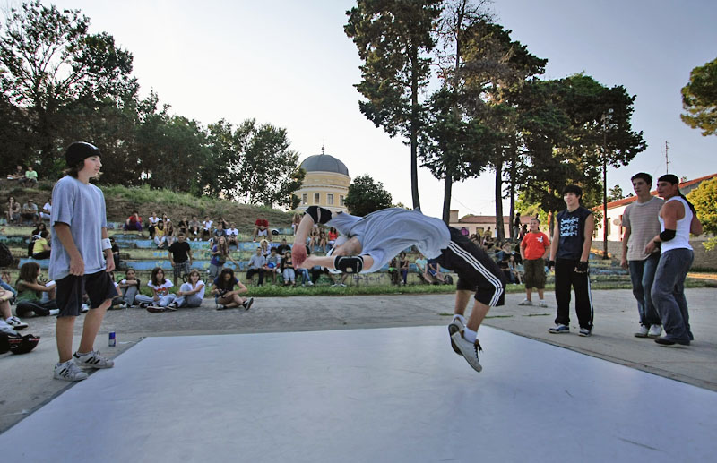Grafiti, Hip hop & Break battles – Kapetanski park (foto: Marin Gospić)