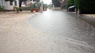 Otok Vir gotovo je potopljen uslijed jakog kišnog i grmljavinskog nevremena koje traje već drugi dan, Photo: Damir Špehar/PIXSELL Otok Vir gotovo je potopljen uslijed jakog kišnog i grmljavinskog nevremena koje traje već drugi dan, Photo: Damir Špehar/PIXSELL
