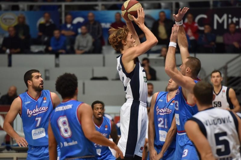 8. kolo ABA Lige, KK Zadar – KK Igokea Aleksandrovac 83-90. Photo: Dino Stanin/PIXSELL 8. kolo ABA Lige, KK Zadar – KK Igokea Aleksandrovac 83-90. Photo: Dino Stanin/PIXSELL