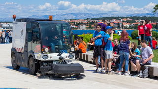 Ludijada maturanata na zadarskoj rivi 17. svibnja 2016. Foto: Bojan Bogdanić