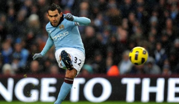 Carlos Tevez, foto: mcfc.co.uk