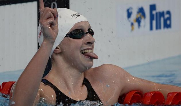 Katie Ledecky, foto: FOX SPORTS News ‏@FOXSportsNews