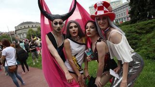 Održan je XV Zagreb Pride pod motom Još Hrvatska ni propala. Photo: PIXSELL Održan je XV Zagreb Pride pod motom Još Hrvatska ni propala. Photo: PIXSELL