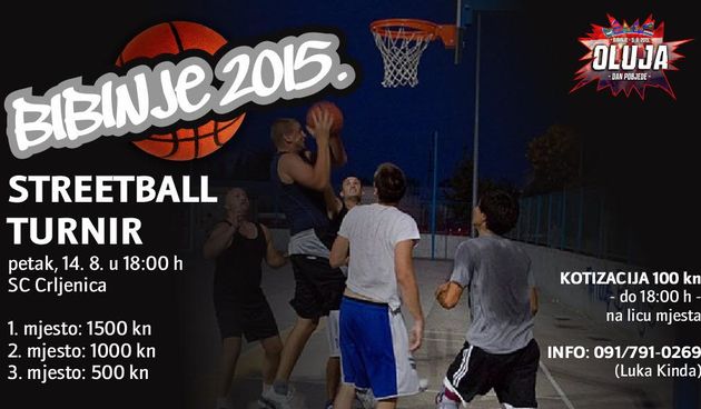 Bibinje: Streetball  turnir na Crljenici