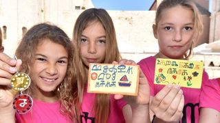 Održana manifestacija “Staza glagoljaša” na Kalelargi i na Forumu. Foto: Dino Stanin/PIXSELL Održana manifestacija “Staza glagoljaša” na Kalelargi i na Forumu. Foto: Dino Stanin/PIXSELL