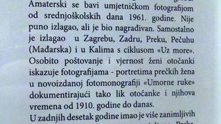 Otvorenje izložbe “Moji boduli”; Senko Sorić