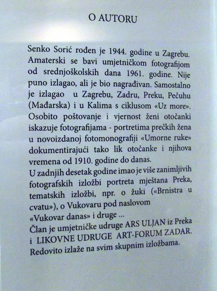 Otvorenje izložbe “Moji boduli”; Senko Sorić