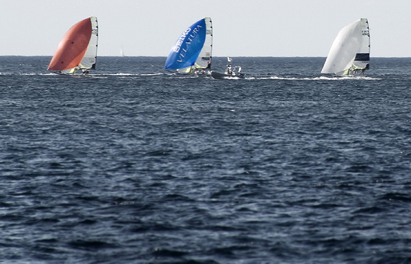 Jedrenje: Medal race s gledan s rive