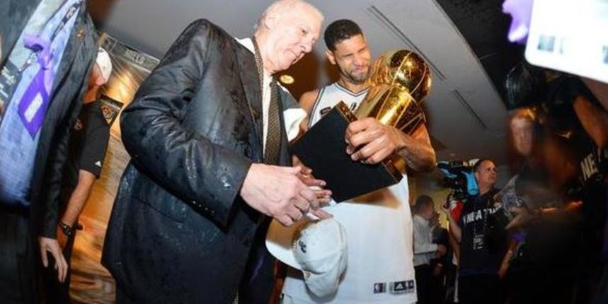 Gregg Popovich i Tim Duncan, foto: nba.com
