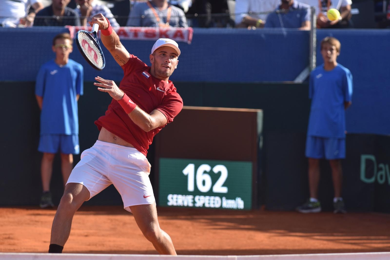 Davis Cup: Borna Ćorić – Frances Tiafoe