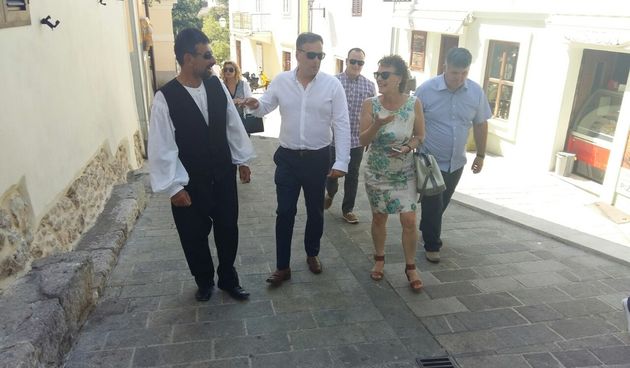 Ministar Kliman posjetio Vrbnik na otoku Krku