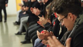 (V)Ladari i (V)Ladarice folklorne scene u Hrvatskoj još jednom oduševili Bibinjce. Foto: Leo Banić