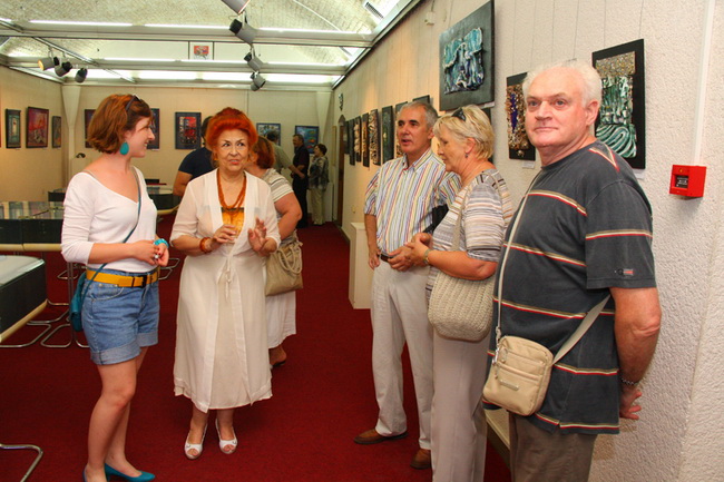 Znanstvena knjiznica: Otvorenje izlozbe Marije Visic Guina, Foto: Angelo Virag Znanstvena knjiznica: Otvorenje izlozbe Marije Visic Guina, Foto: Angelo Virag