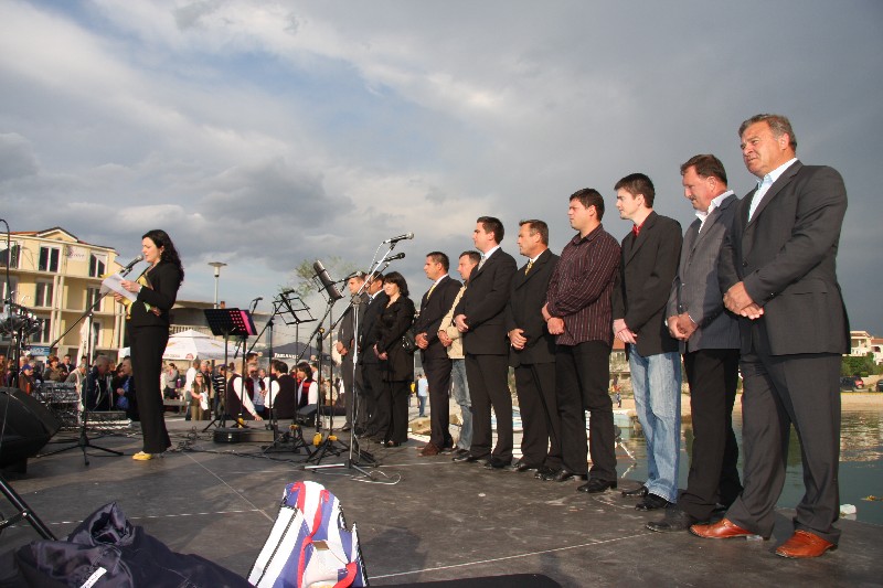 Vrsi: Predizborni skup HDZ-a 2. svibnja 2009.